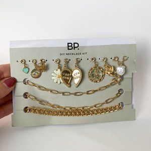 NEW BP Best friends gold chain chunky DIY charm necklace kit